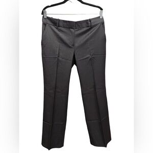 J. Crew Wool Trousers in Black